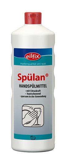 SPÜLAN® 1L - Handspülmittel mit Citruskraft - 12 Rundflaschen