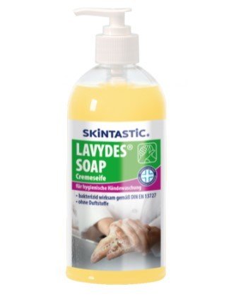 SKINTASTIC® LAVYDES® SOAP - 500ml - 12 Pumpflaschen
